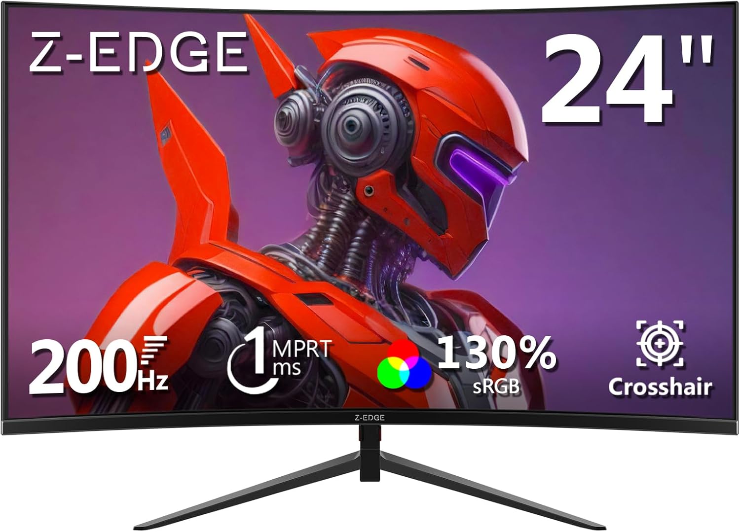 Z-Edge 24" Curved Gaming Monitor (UG24)