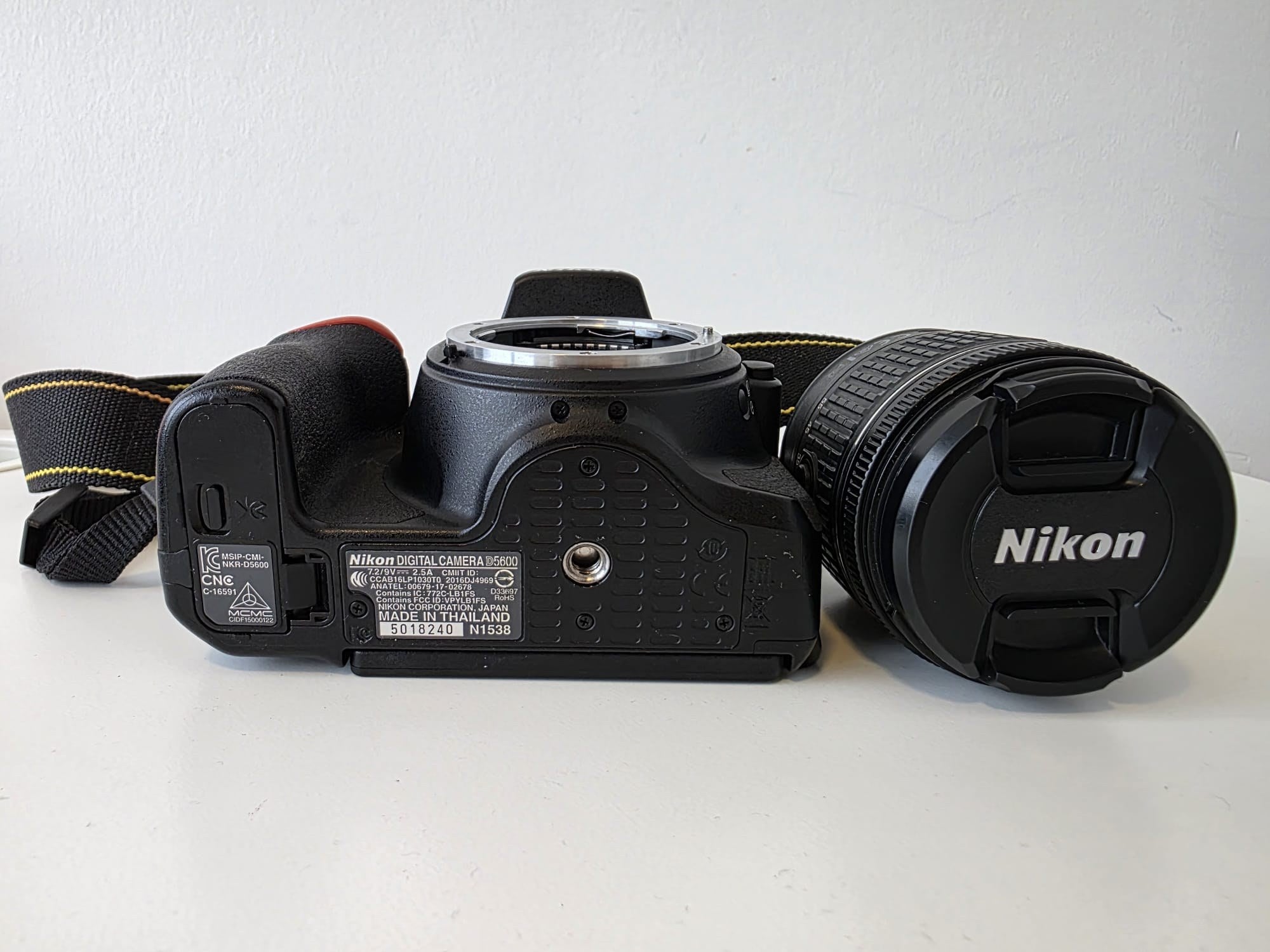 Nikon D5600 DSLR Camera - AF-P DX NIKKOR 18-55mm F3.5-5.6G VR Lens