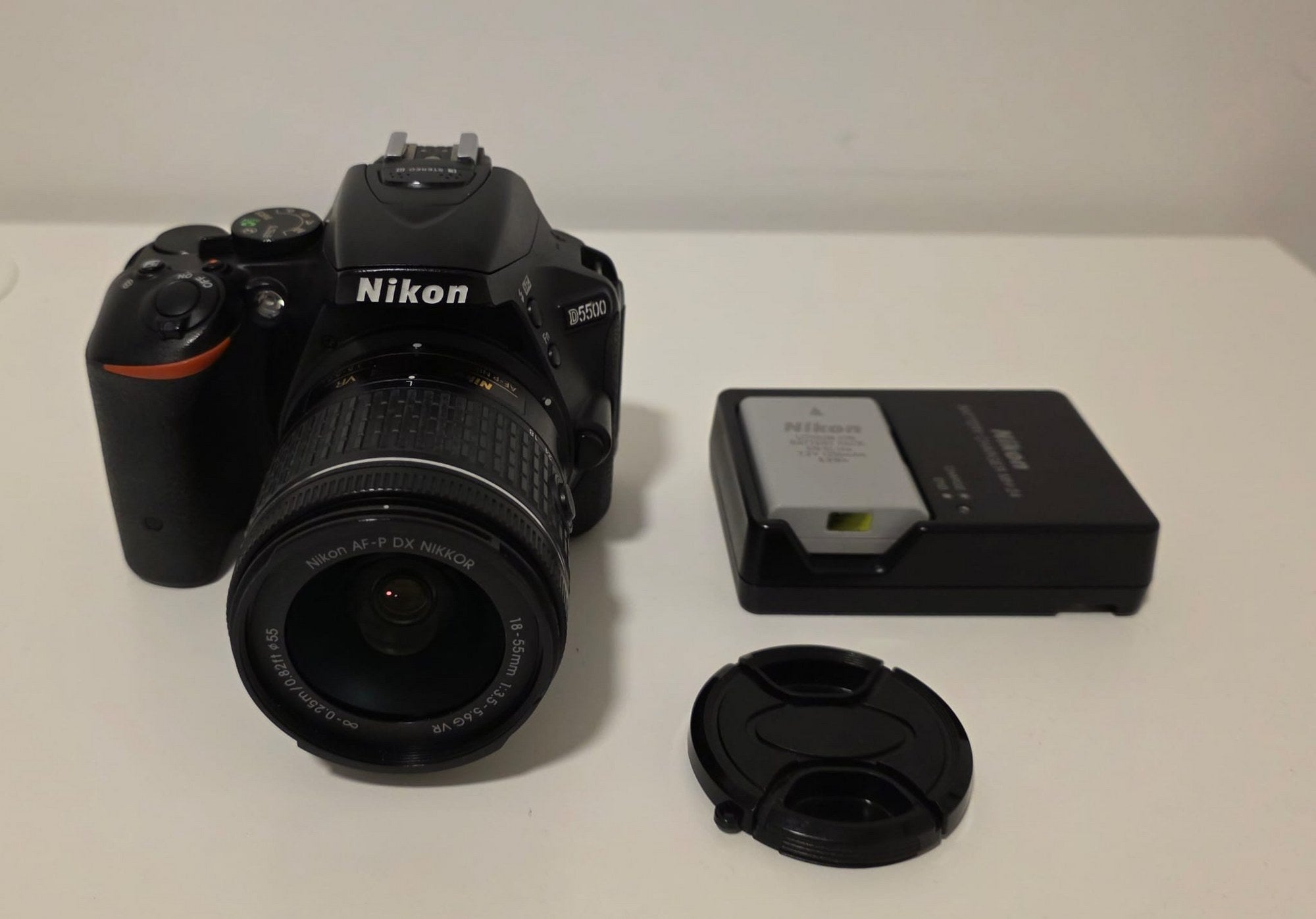 Nikon D5500 24.2 MP Digital SLR Camera - NIKKOR 18-55mm 1:3.5-5.6G VR Lens
