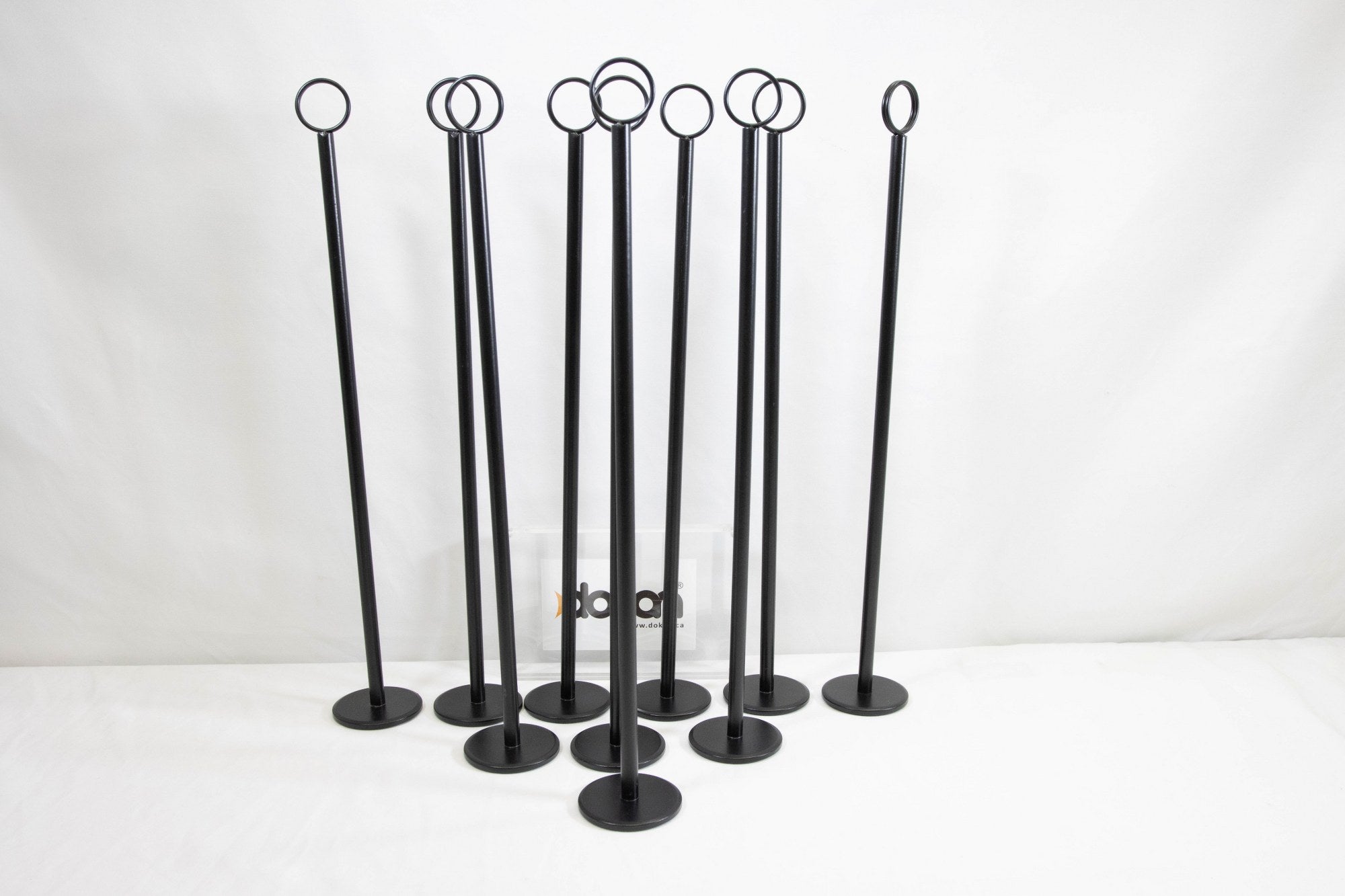 Black Wire Sign Holder - DOKAN