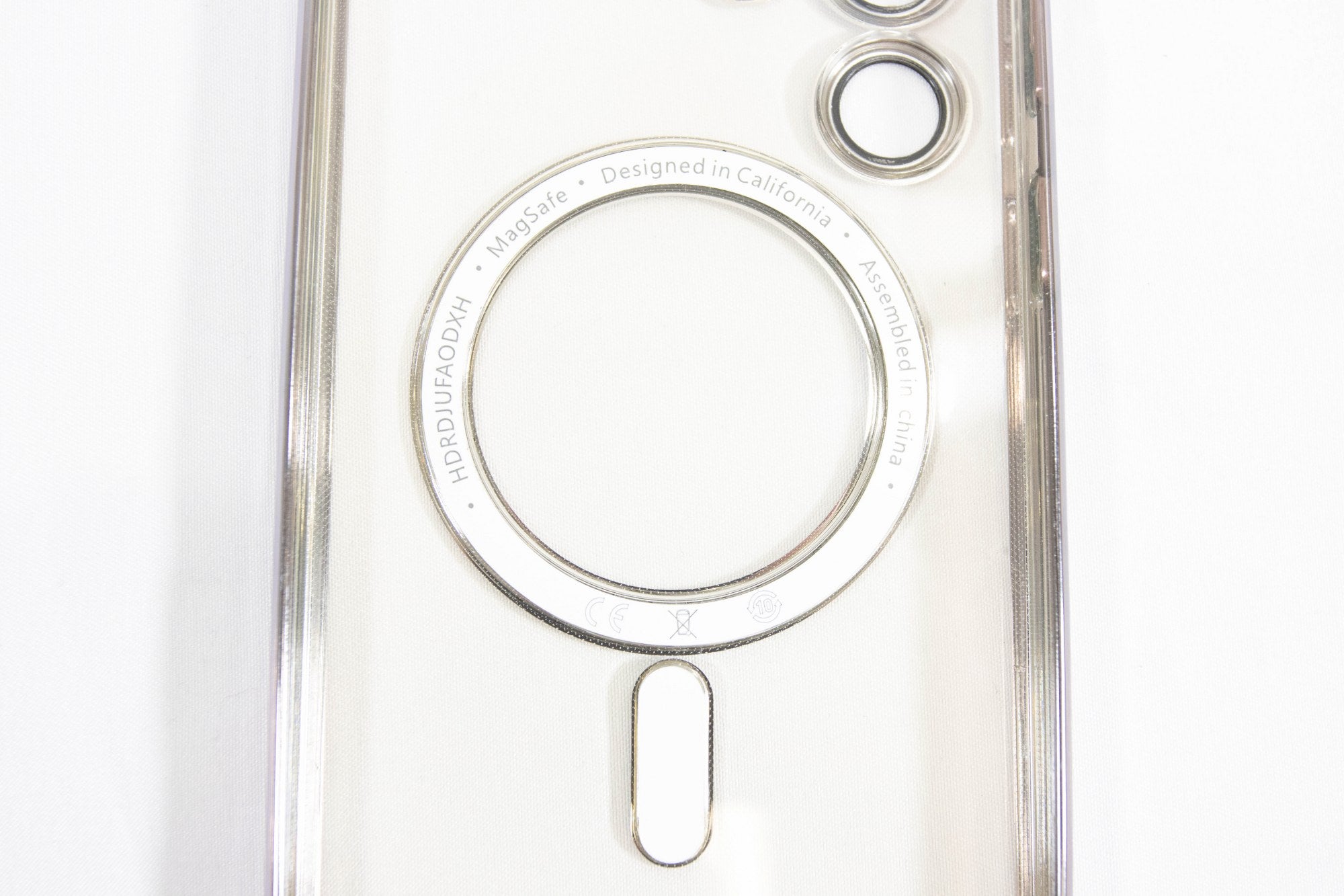 Magnetic Clear Case for Samsung Galaxy S23 Ultra 5G with Camera Lens Protector - DOKAN