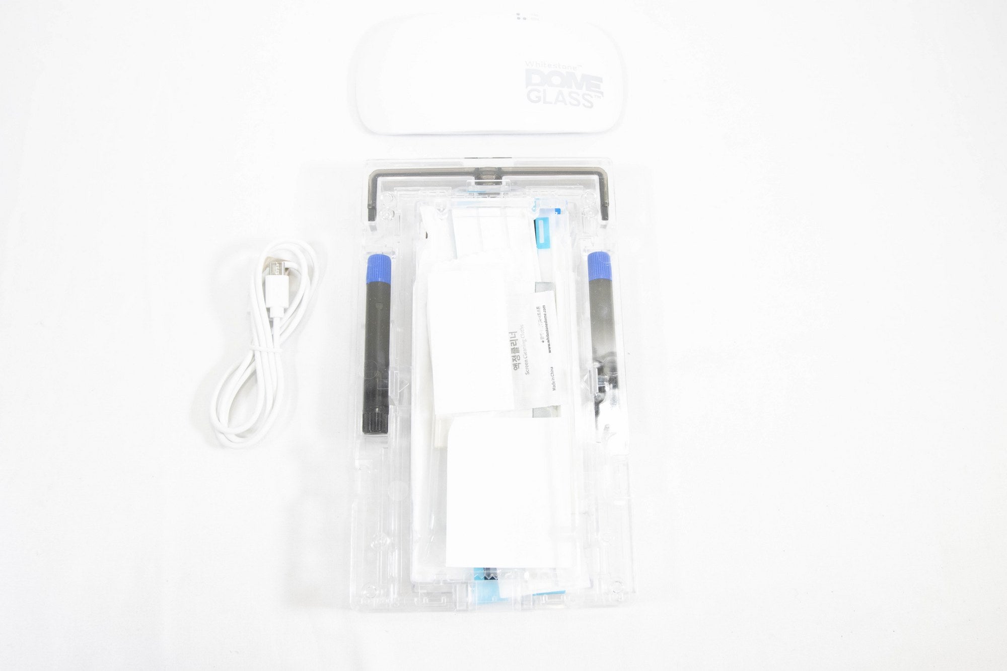 Whitestone Dome Glass Premium Screen Protector for Galaxy Z - DOKAN