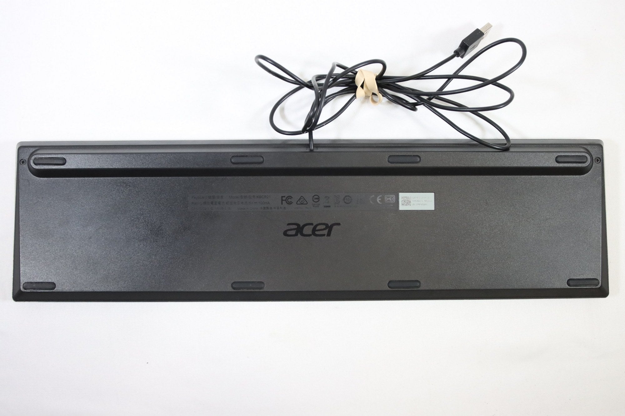 Acer USB Wired Slim Keyboard KBCR21 - DOKAN