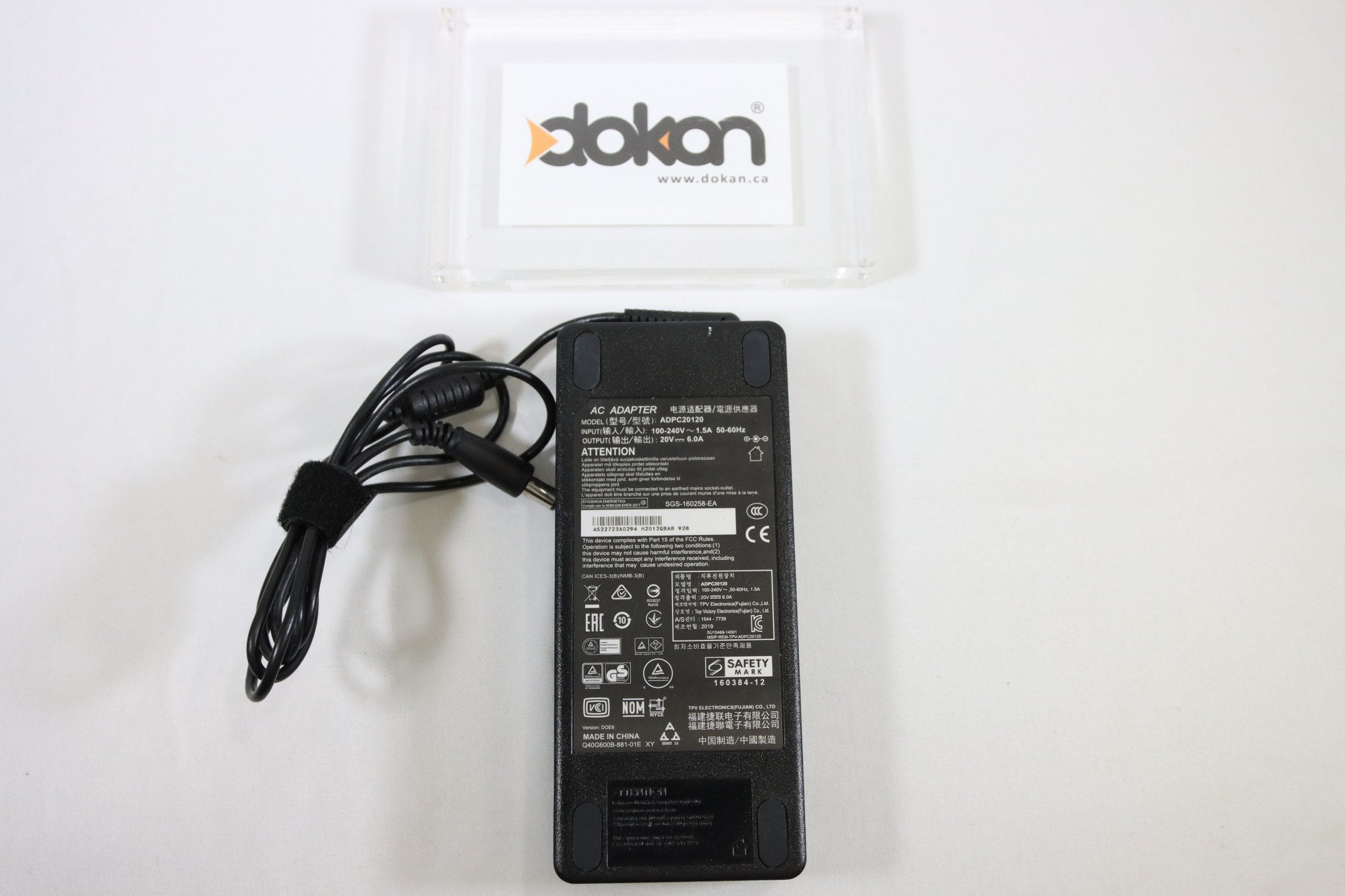 AC Adapter ADPC20120 For BenQ Monitor - DOKAN