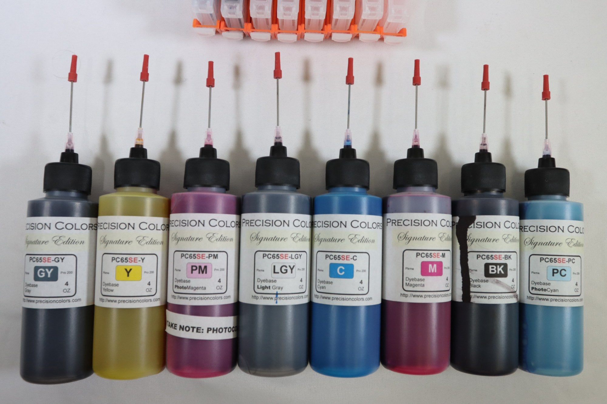 Canon 65 Refillable Ink Cartridge - 8 Ink Refill Kit - DOKAN