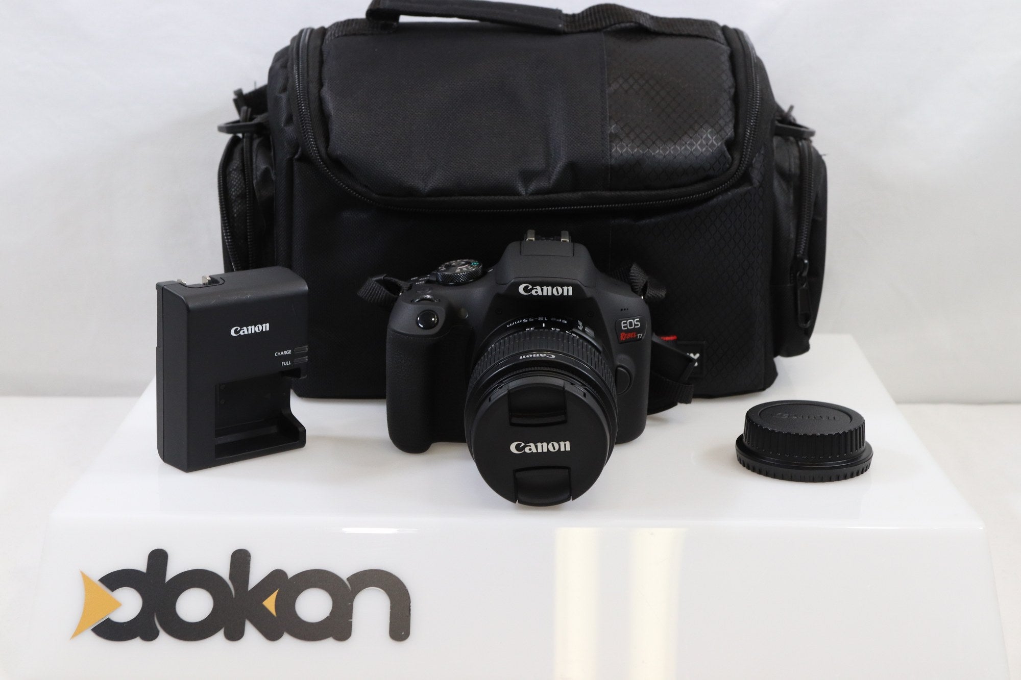 Canon EOS Rebel T7 DSLR Camera - EF-S 18-55mm f/3.5-5.6 IS II Lens - DOKAN
