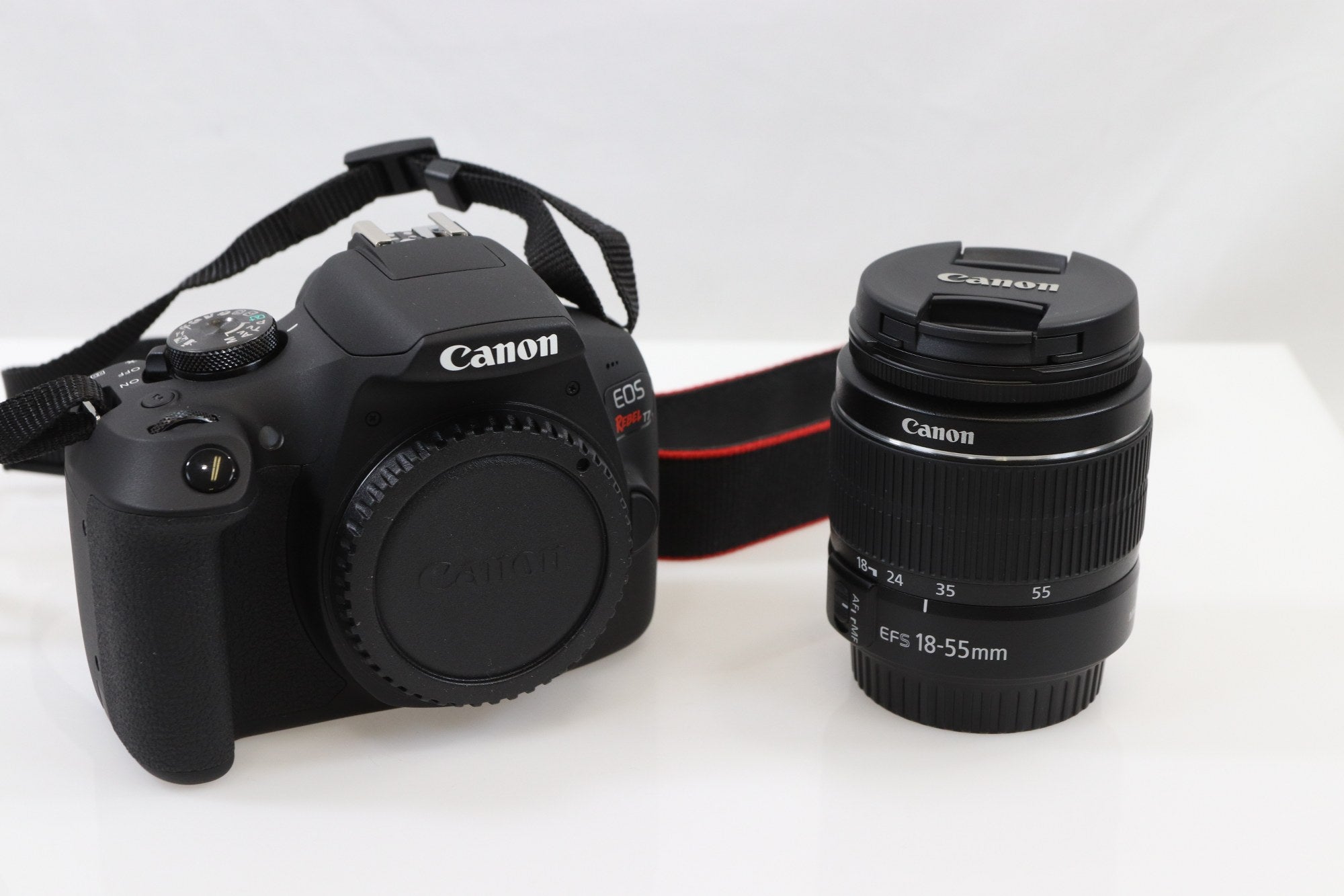 Canon EOS Rebel T7 DSLR Camera - EF-S 18-55mm f/3.5-5.6 IS II Lens - DOKAN