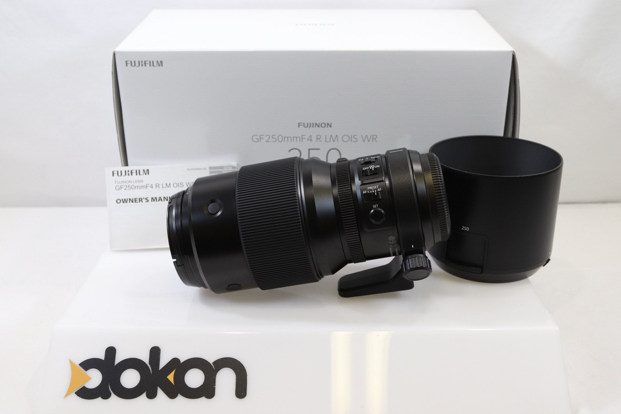 Fujifilm Fujinon GF250mm F4 R LM OIS WR Lens - FUJIFILM G Mount - DOKAN