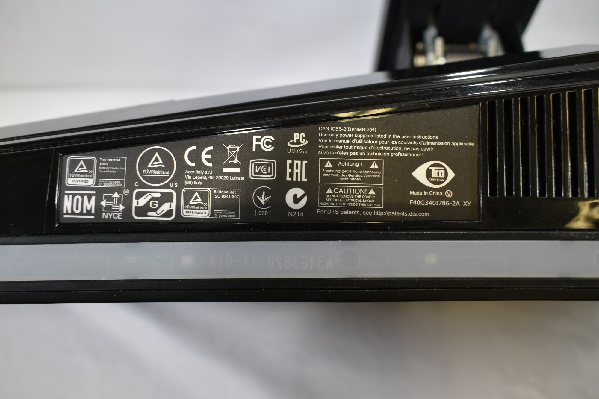 Acer Predator X34 Bmiphz Gaming Monitor - DOKAN