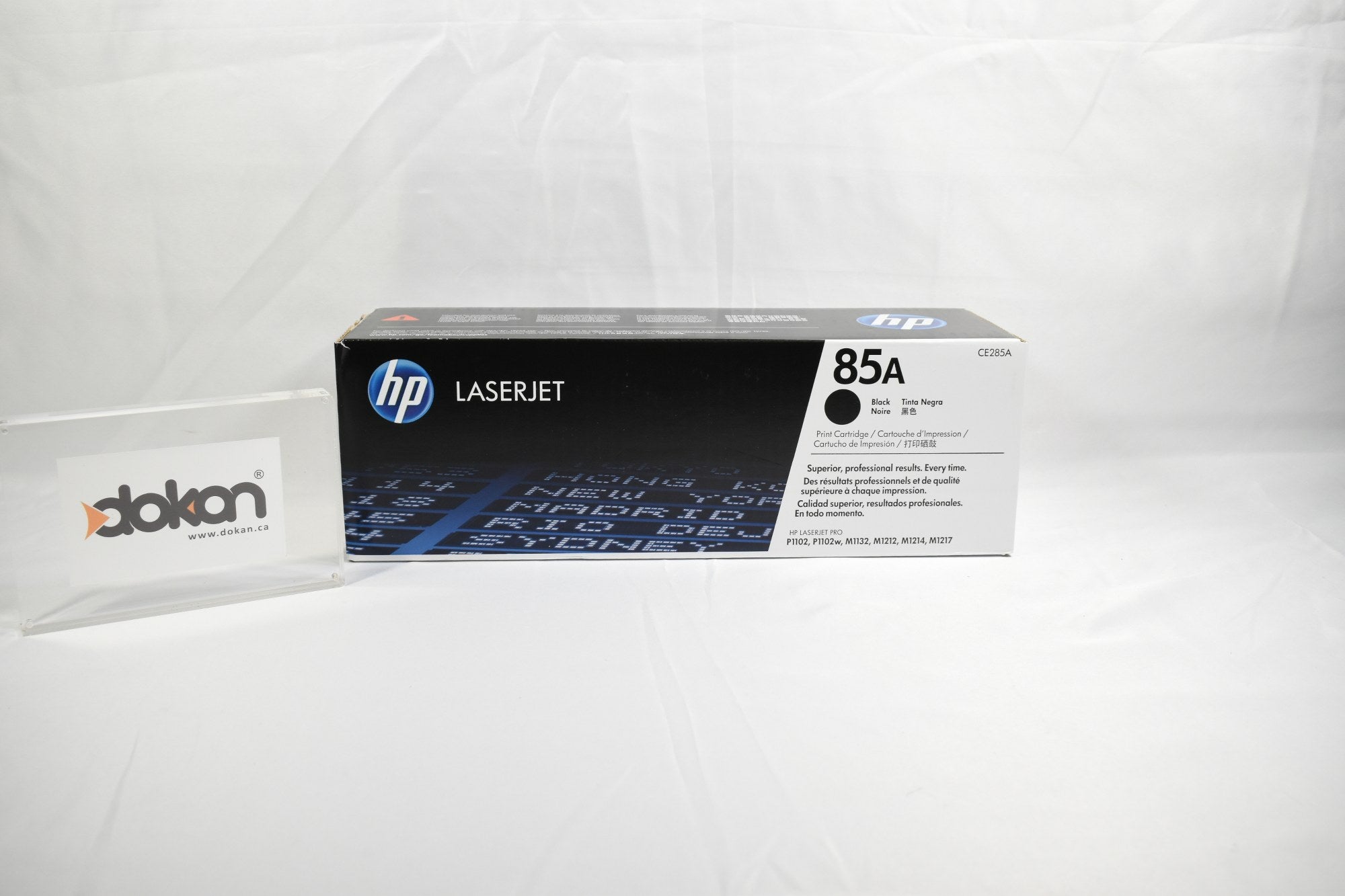 HP 85A Black Original LaserJet Toner Cartridge - DOKAN
