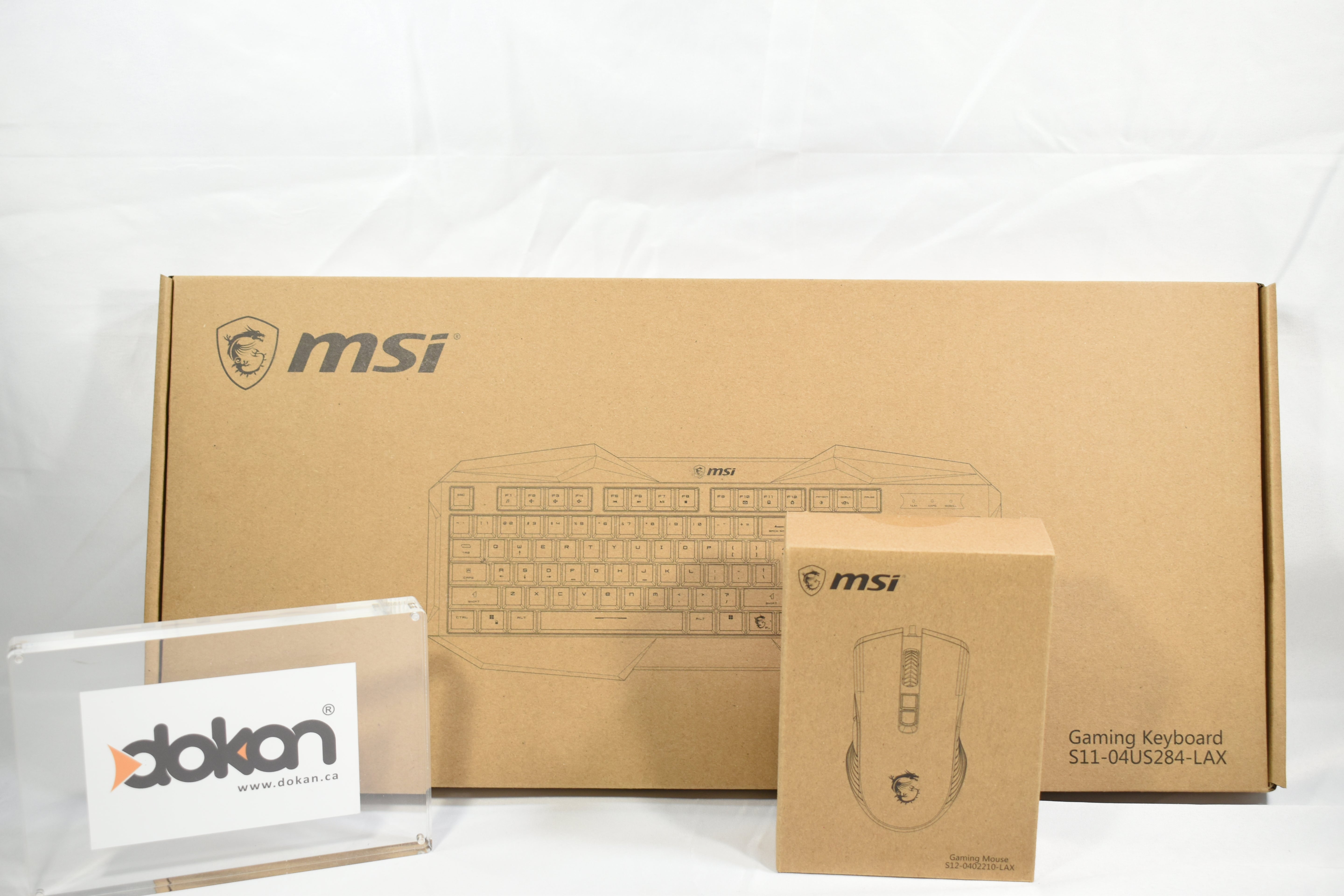 MSI Keyboard - MSI Mouse - DOKAN