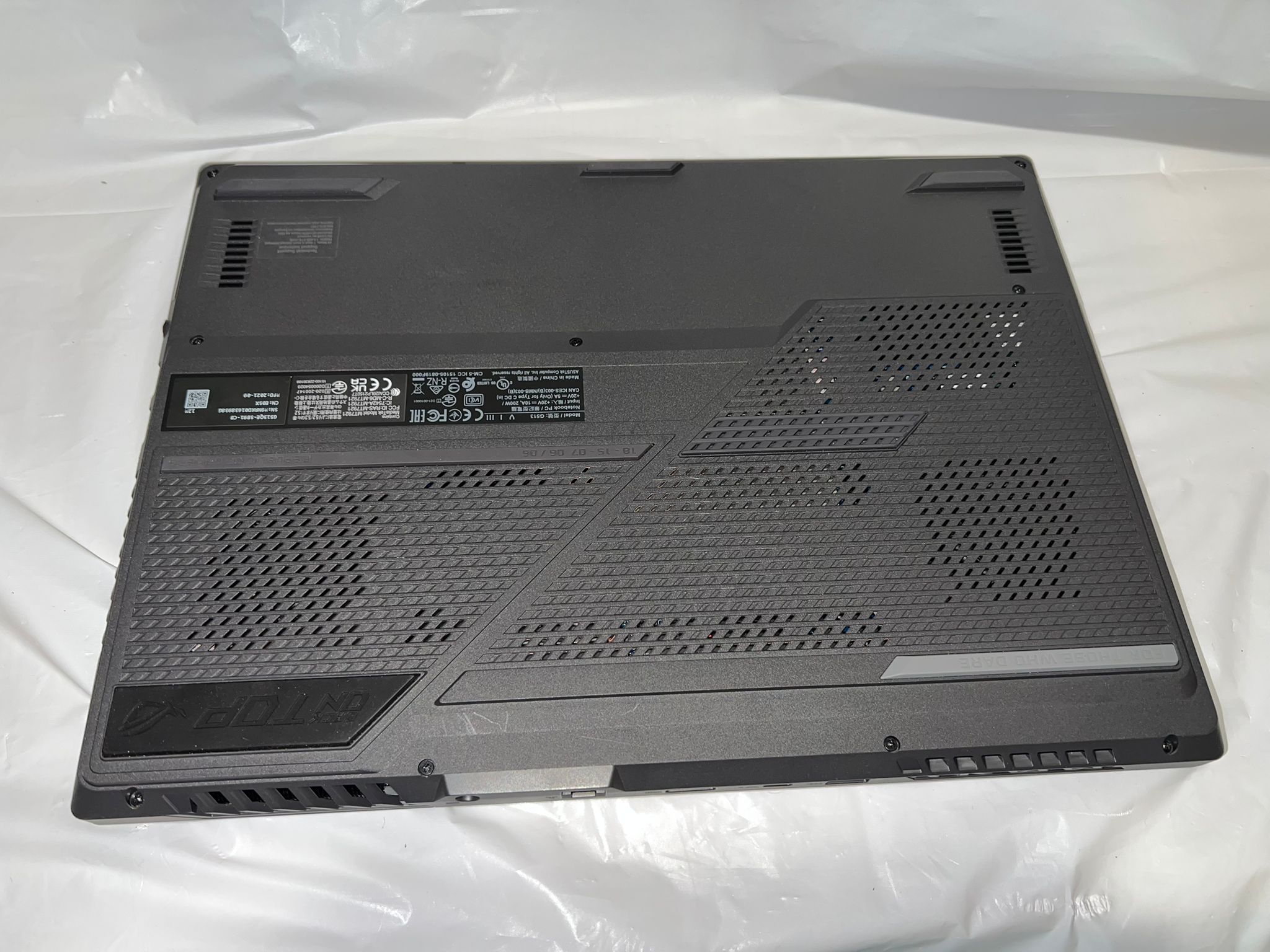 ASUS ROG Strix G15 15" - Ryzen 9 5900HX 16GB 512GB RTX 3050Ti - Gaming Laptop - DOKAN
