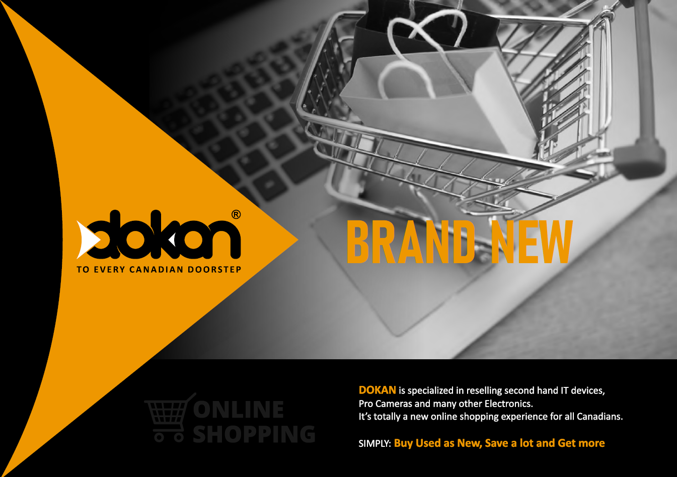 Buy new electronics in Canada on DOKAN online store
