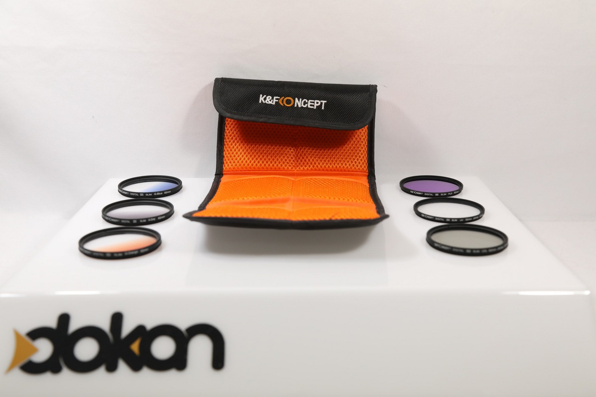K&F Concept 62mm Lens Filter Kit - DOKAN