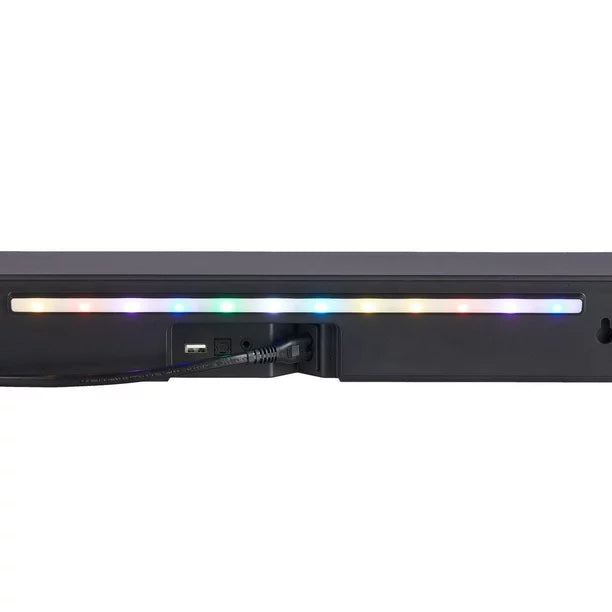 ONN 2.0 LED 20" Soundbar with Multicolor Lighting