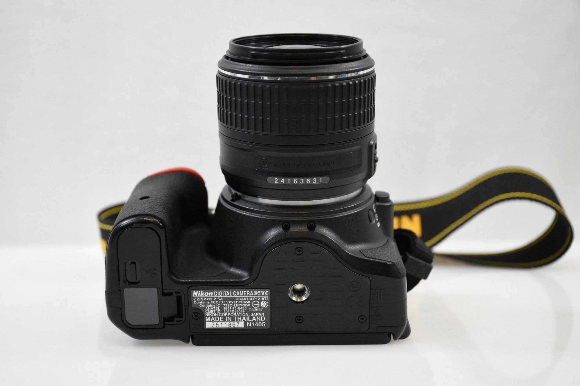 Nikon D5500 DSLR Camera - DX VR NIKKOR 18-55mm f/3.5-5.6G G II Lens - DOKAN
