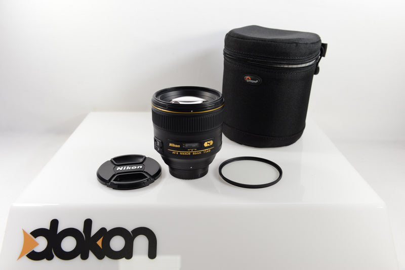 Nikon AF-S NIKKOR 85mm f/1.4G Lens - F-Mount Lens/FX Format - DOKAN