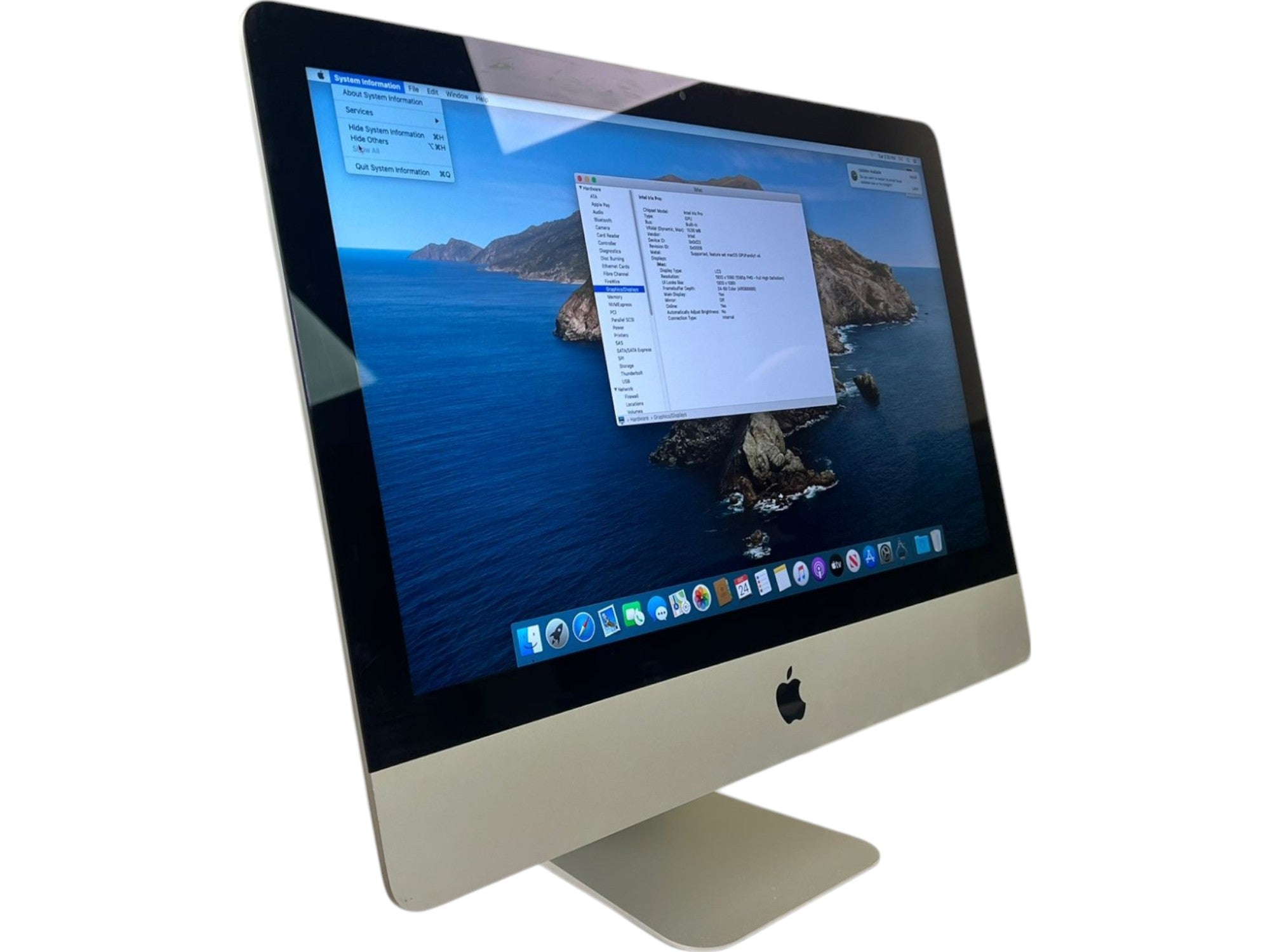 iMac 21.5" 2013 Silver - i5 8GB 1TB - Desktop Computer