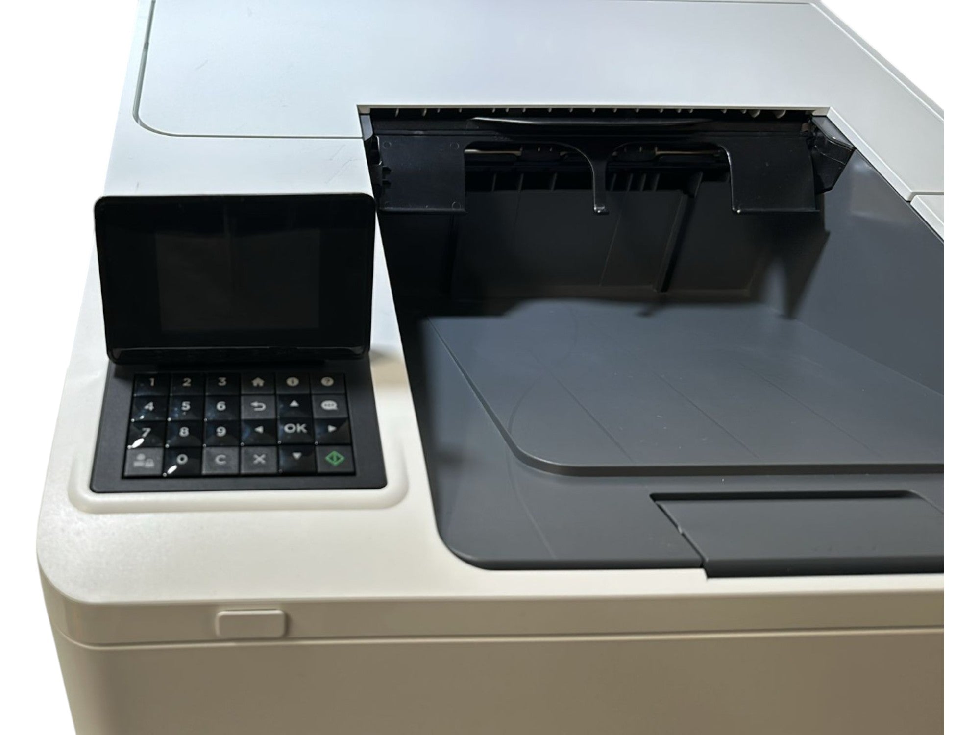 Impresora HP LaserJet M608 - Pantalla pequeña