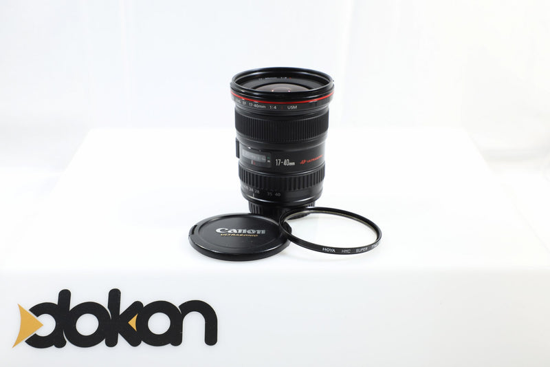 Canon EF 17-40mm f/4L USM Lens - EF-Mount Lens/Full-Frame Format - DOKAN