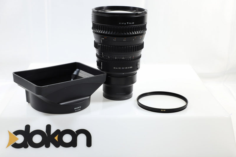 Sony FE4/PZ 28-135mm G OSS lens - E-Mount Lens/Full-Frame Format - DOKAN