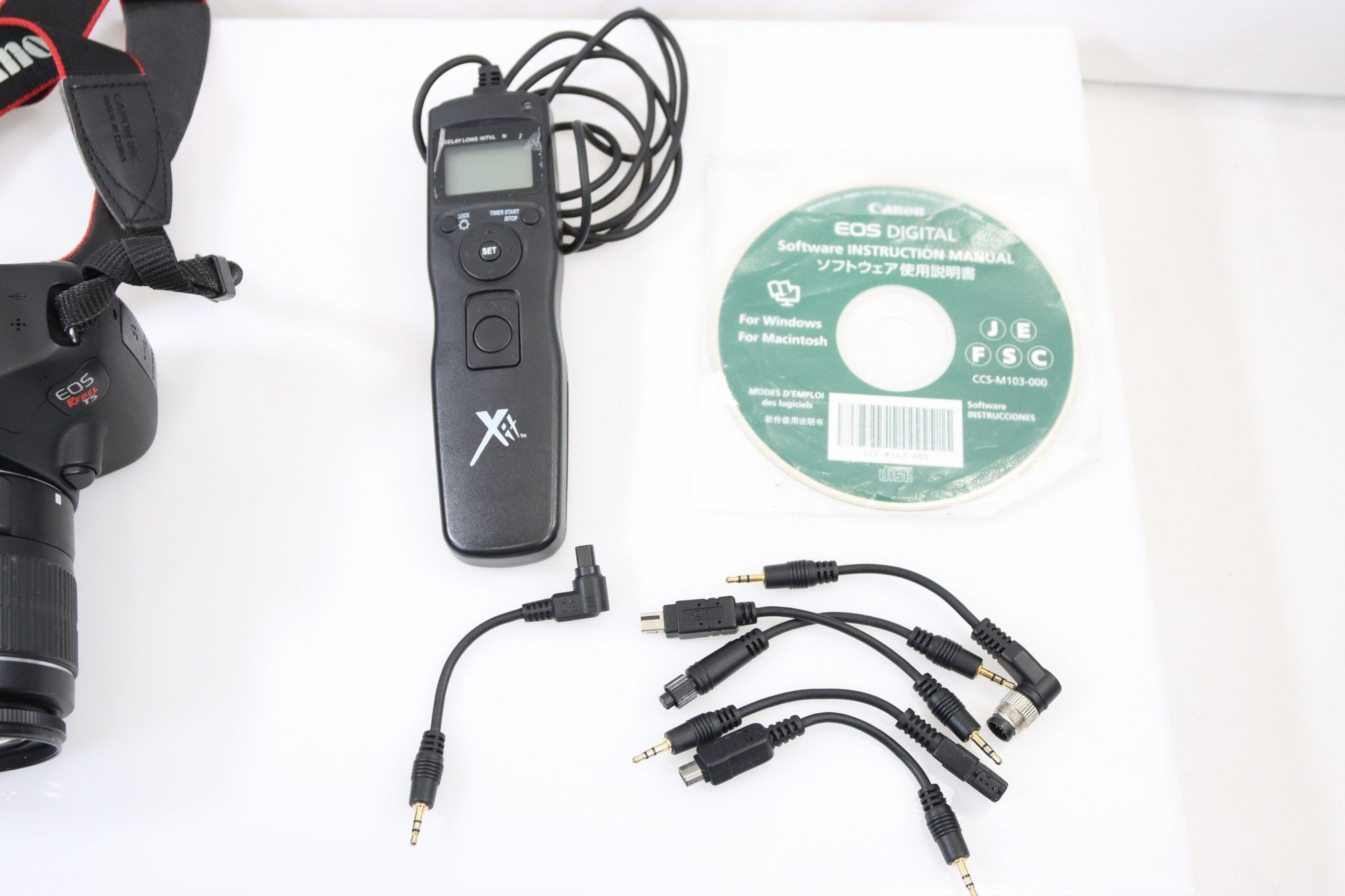 Canon EOS Rebel T5 DSLR Camera Kit - EF-S 18-55mm f/3.5-5.6 IS III lens