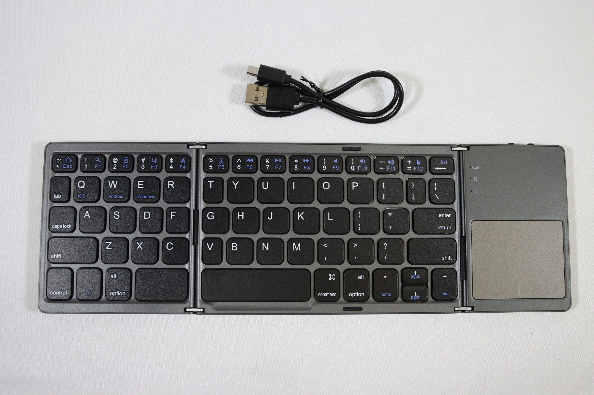 Teclado inalámbrico plegable