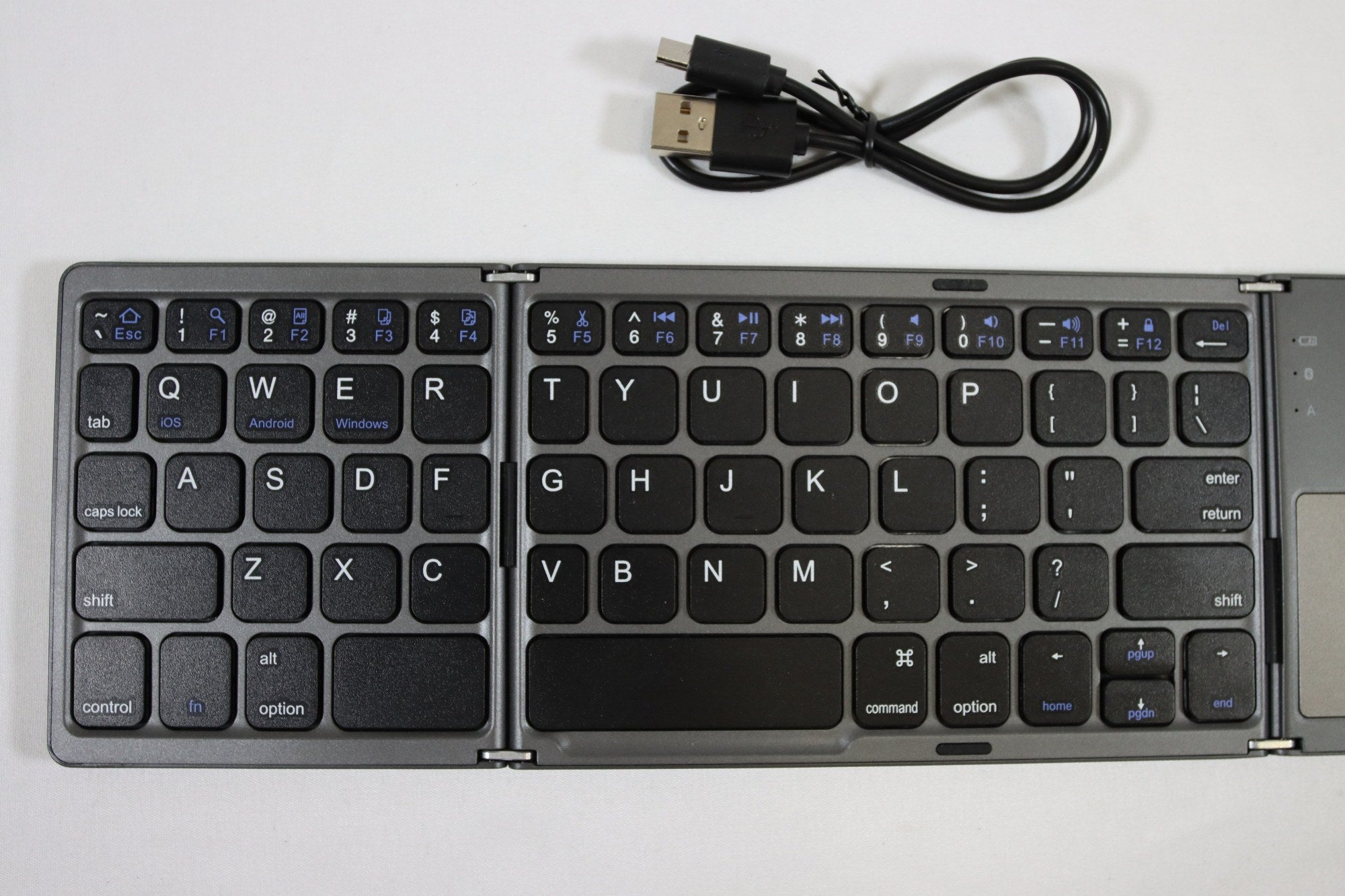 Teclado inalámbrico plegable