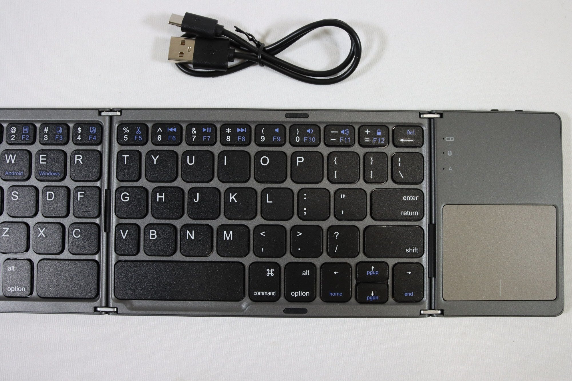 Teclado inalámbrico plegable