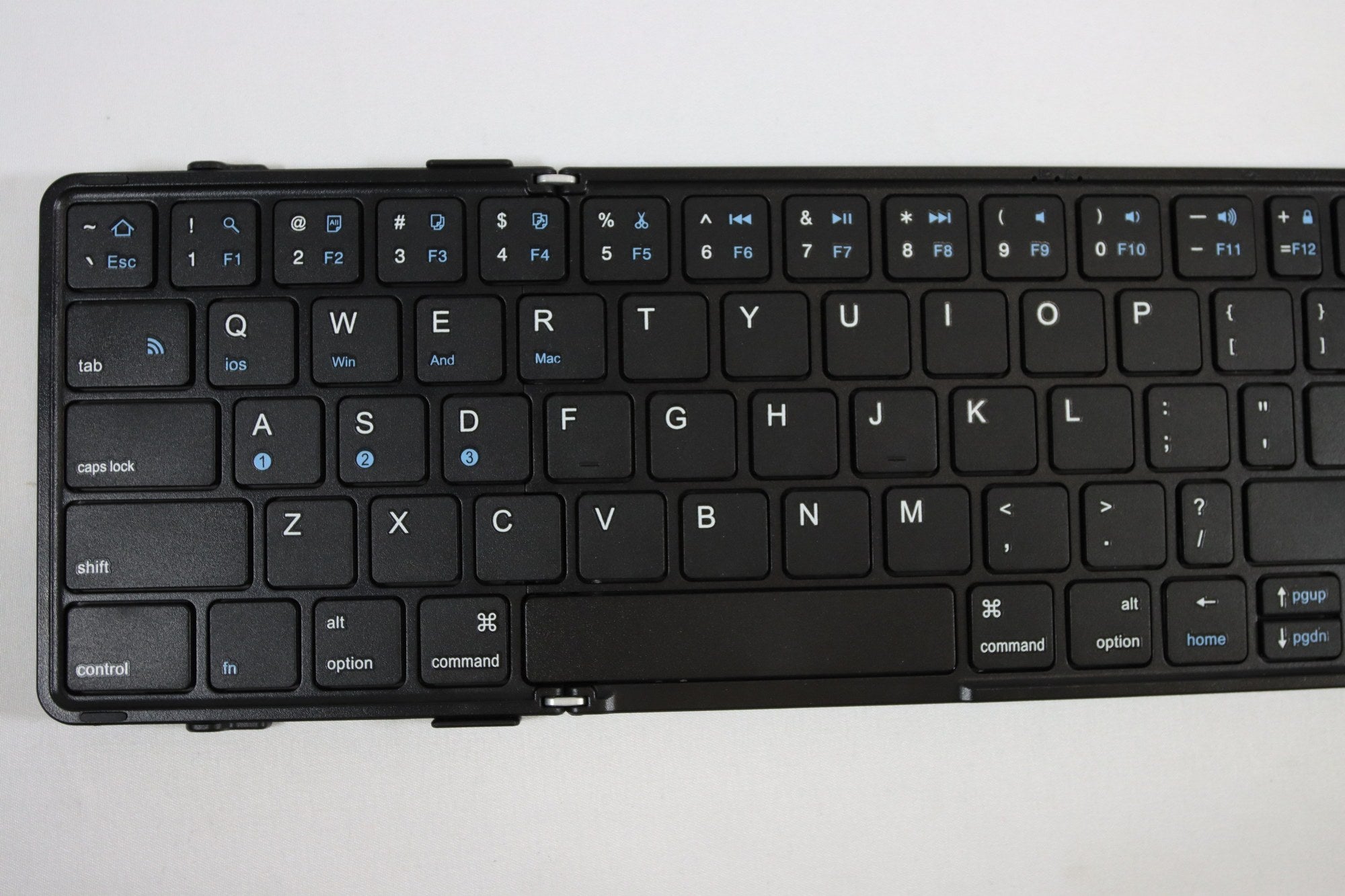 Clavier sans fil pliable avec pavé tactile