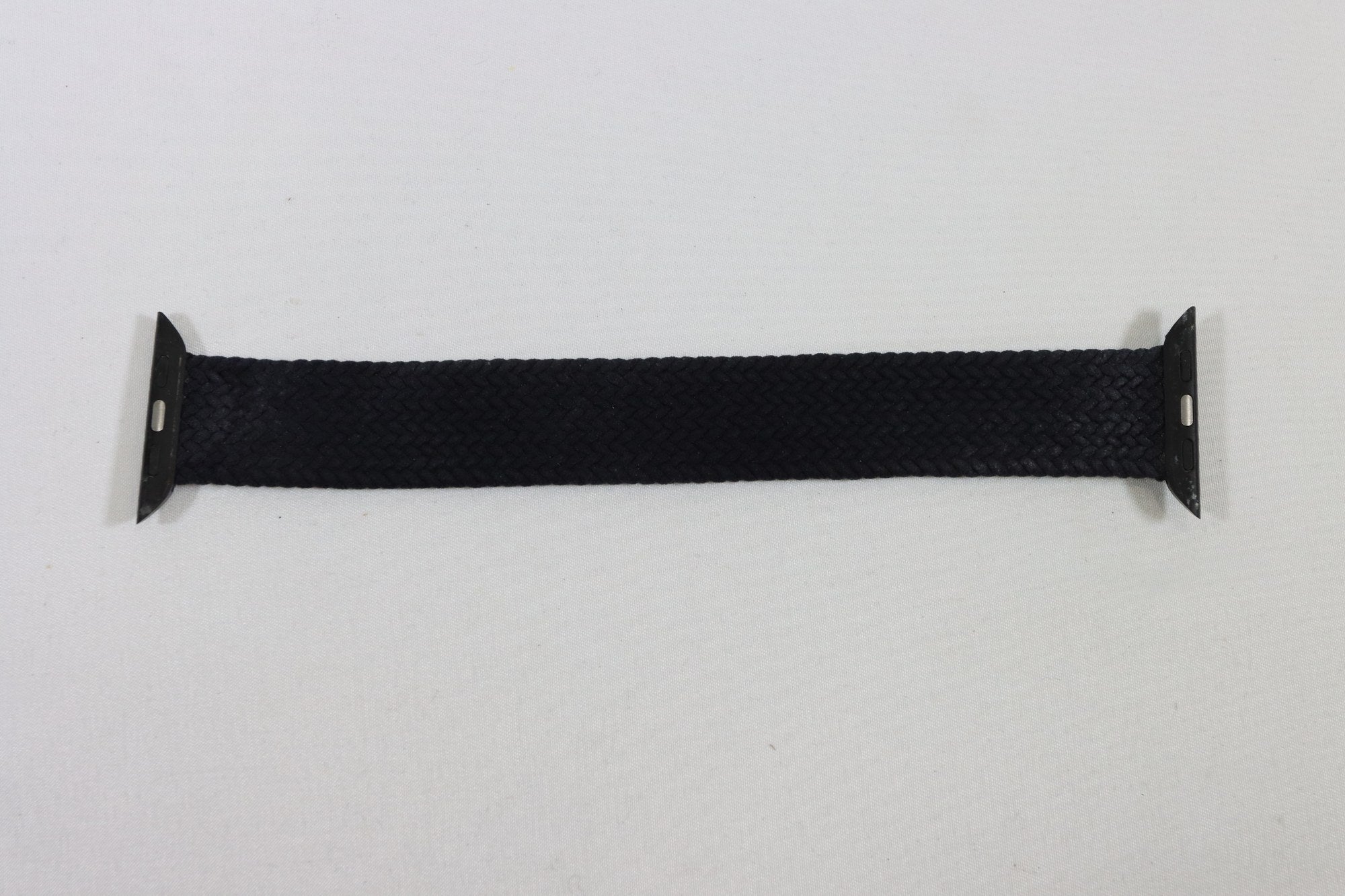 Bracelet en boucle tressée pour Apple Watch - 42 mm 44 mm - Charbon