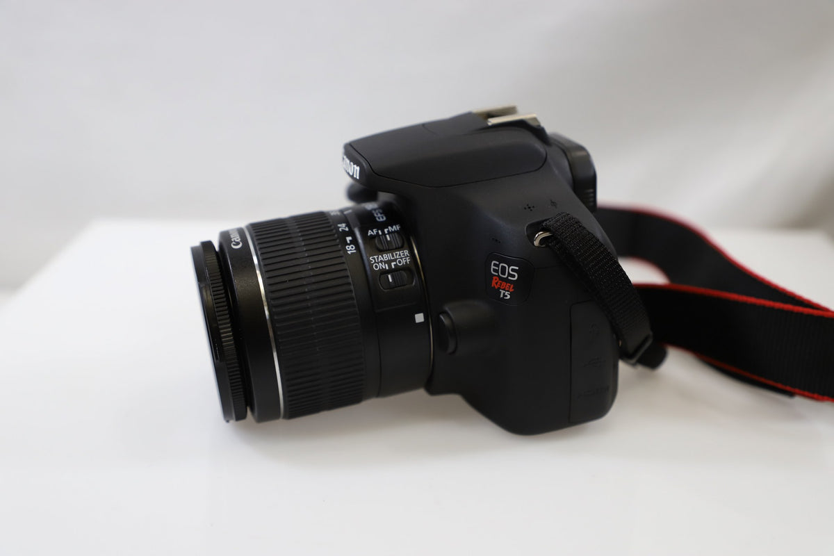 Canon EOS Rebel T5 DSLR Camera - 18-55mm Lens