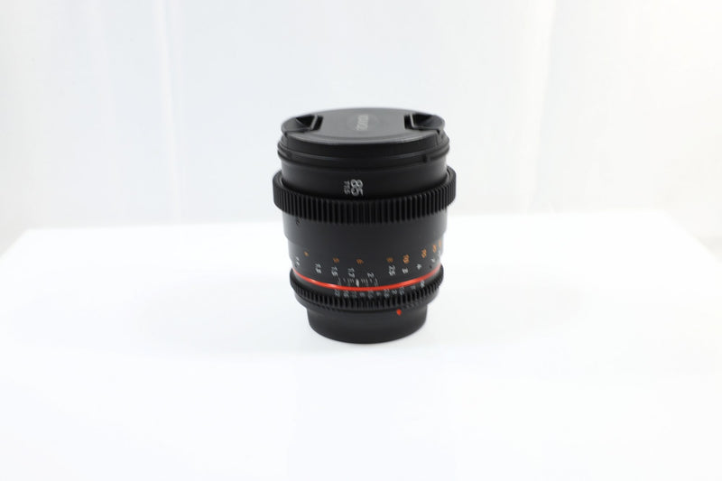 Rokinon 85mm T1.5 DSX High-Speed Cine Lens - EF-Mount Lens/Full-Frame Format - DOKAN
