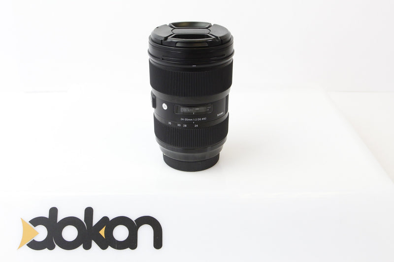 Sigma 24-35mm f/2 DG HSM Art Lens - EF-Mount Lens/Full-Frame Format - DOKAN
