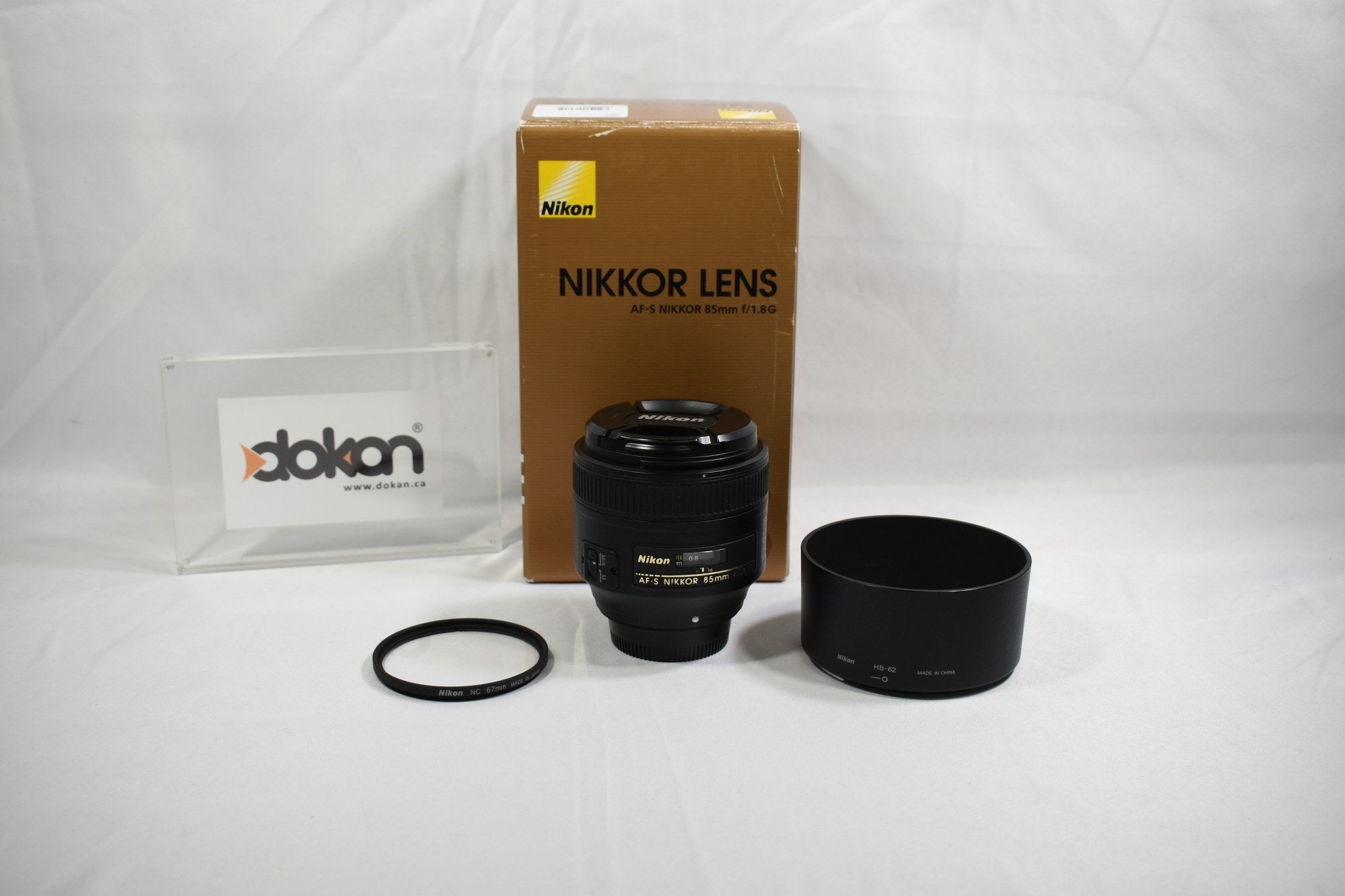 Nikon AF-S NIKKOR 85mm f/1.8G Lens - F-Mount Lens/FX Format