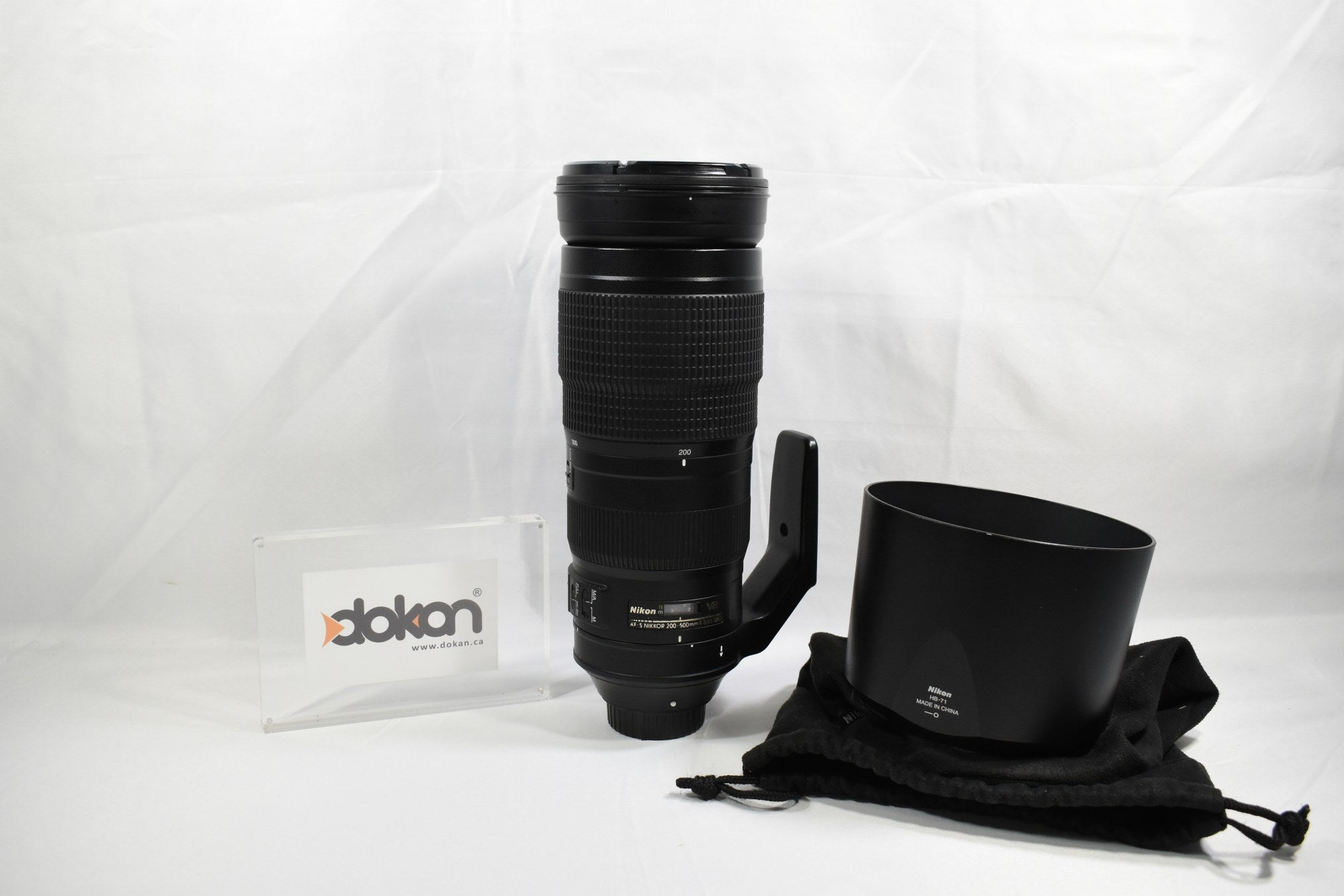 Nikon AF-S NIKKOR 200-500mm f/5.6E ED VR Lens - F-Mount Lens/FX Format