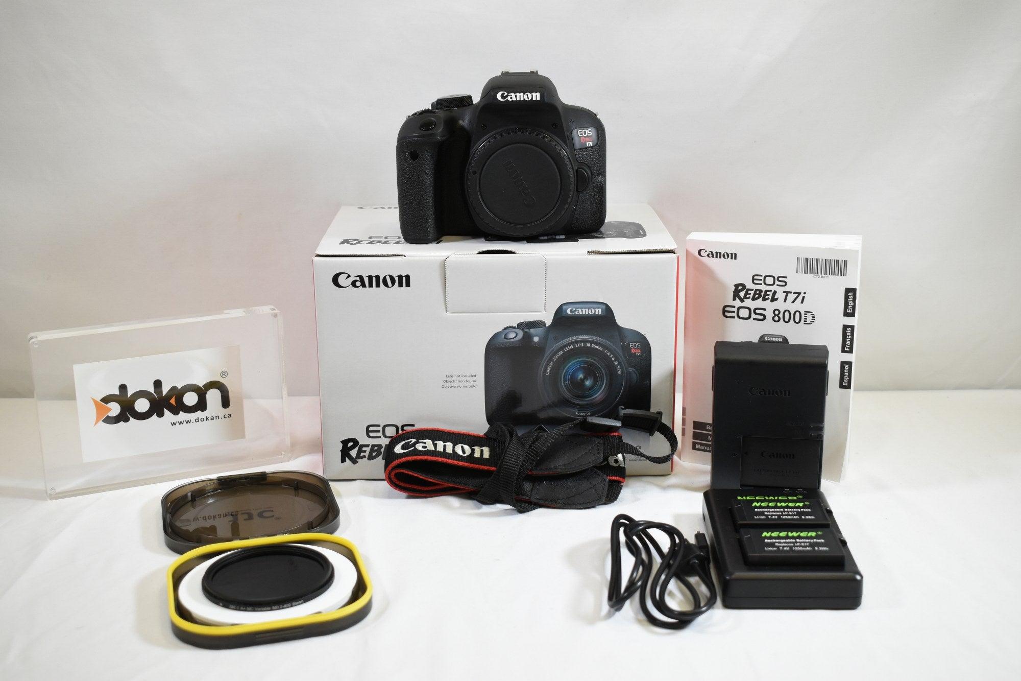 Canon EOS Rebel T7i DSLR Camera - Body