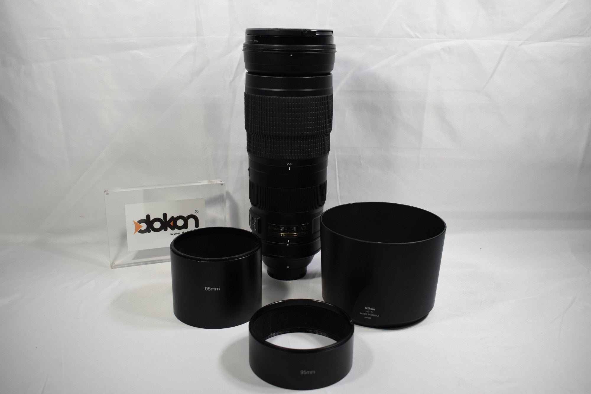 Nikon AF-S NIKKOR 200-500mm f/5.6E ED VR Lens - F-Mount Lens/FX Format