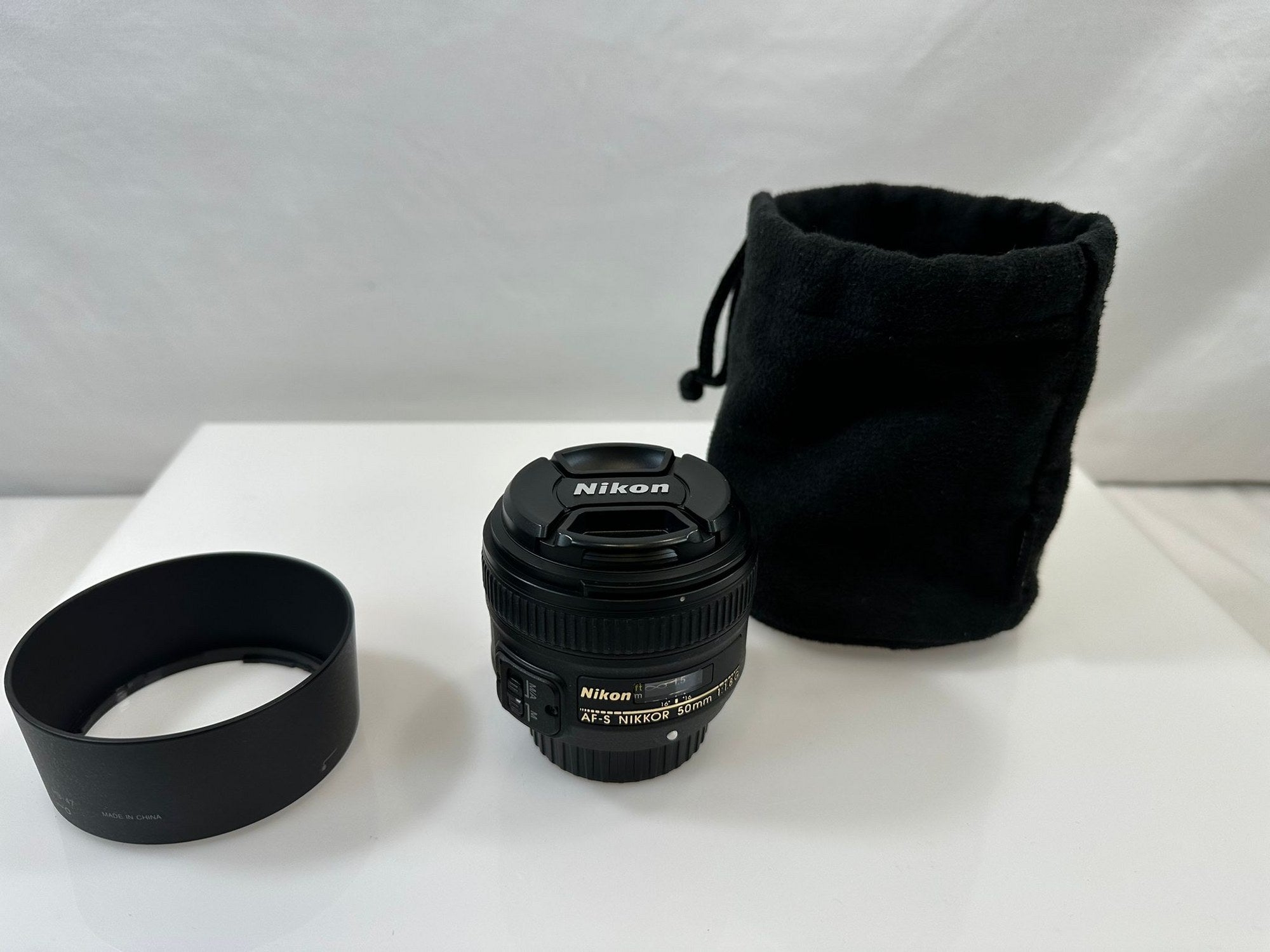 Nikon 50mm f/1.8G AF-S NIKKOR FX Lens - F-Mount Lens/FX Format - DOKAN