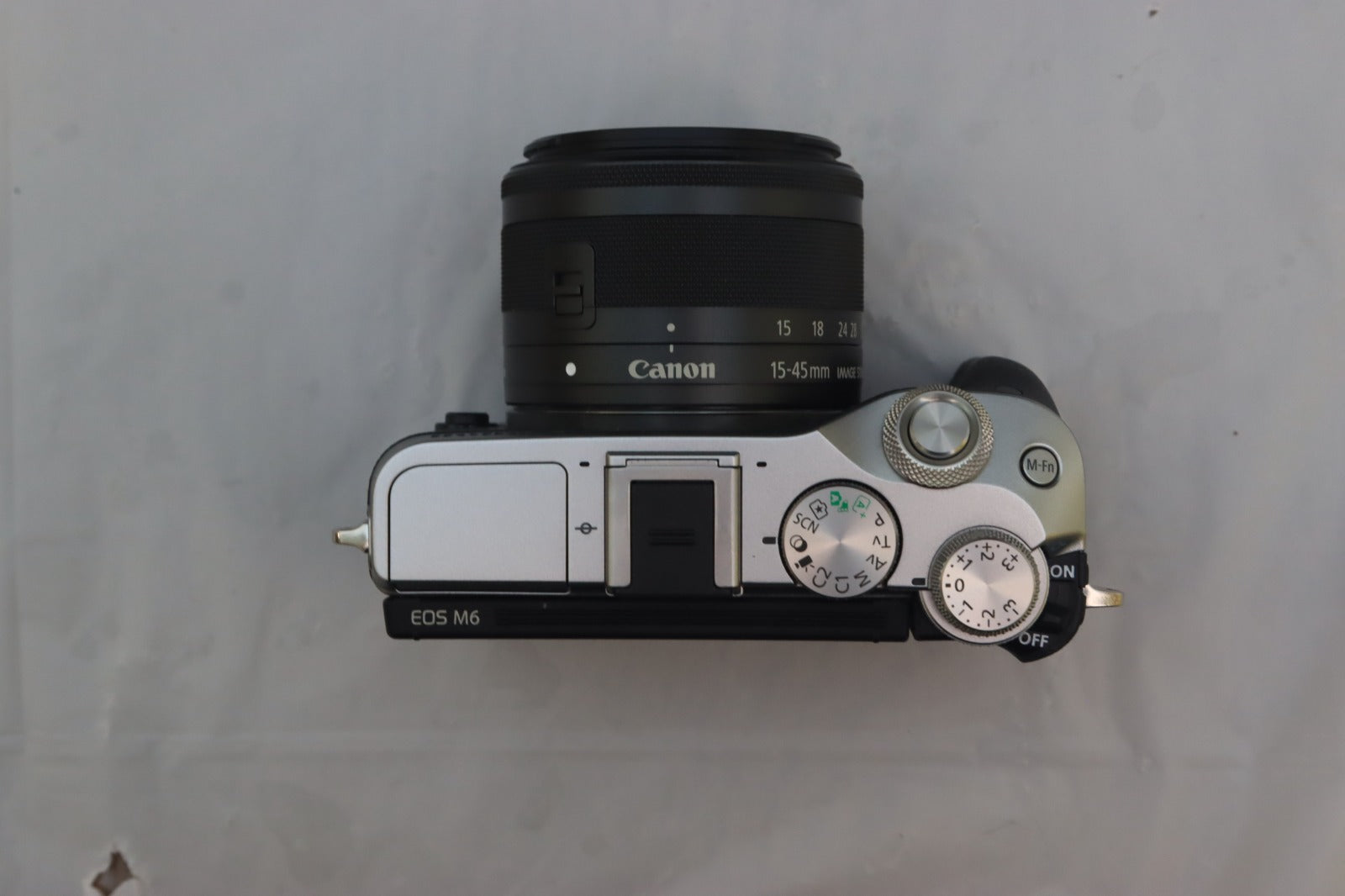 Canon EOS M6 Mirrorless Camera - EF-M 15-45mm f/3.5-6.3 IS STM Lens - DOKAN