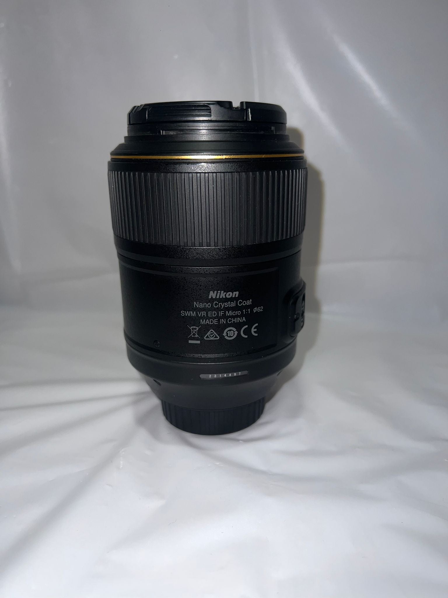 Objectif Nikon AF-S Micro NIKKOR 105 mm f/2.8G IF-ED VR - monture F / format FX - DOKAN