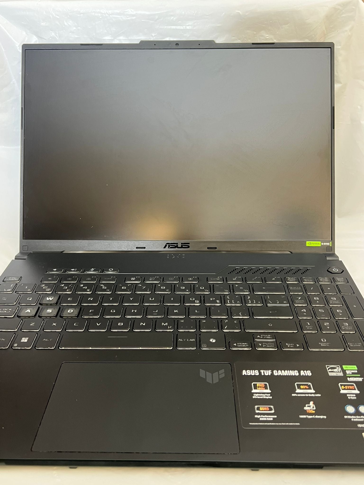 ASUS TUF A16 16" - Ryzen 5 7535HS 16GB 500GB RTX 4050 - Portátil gaming