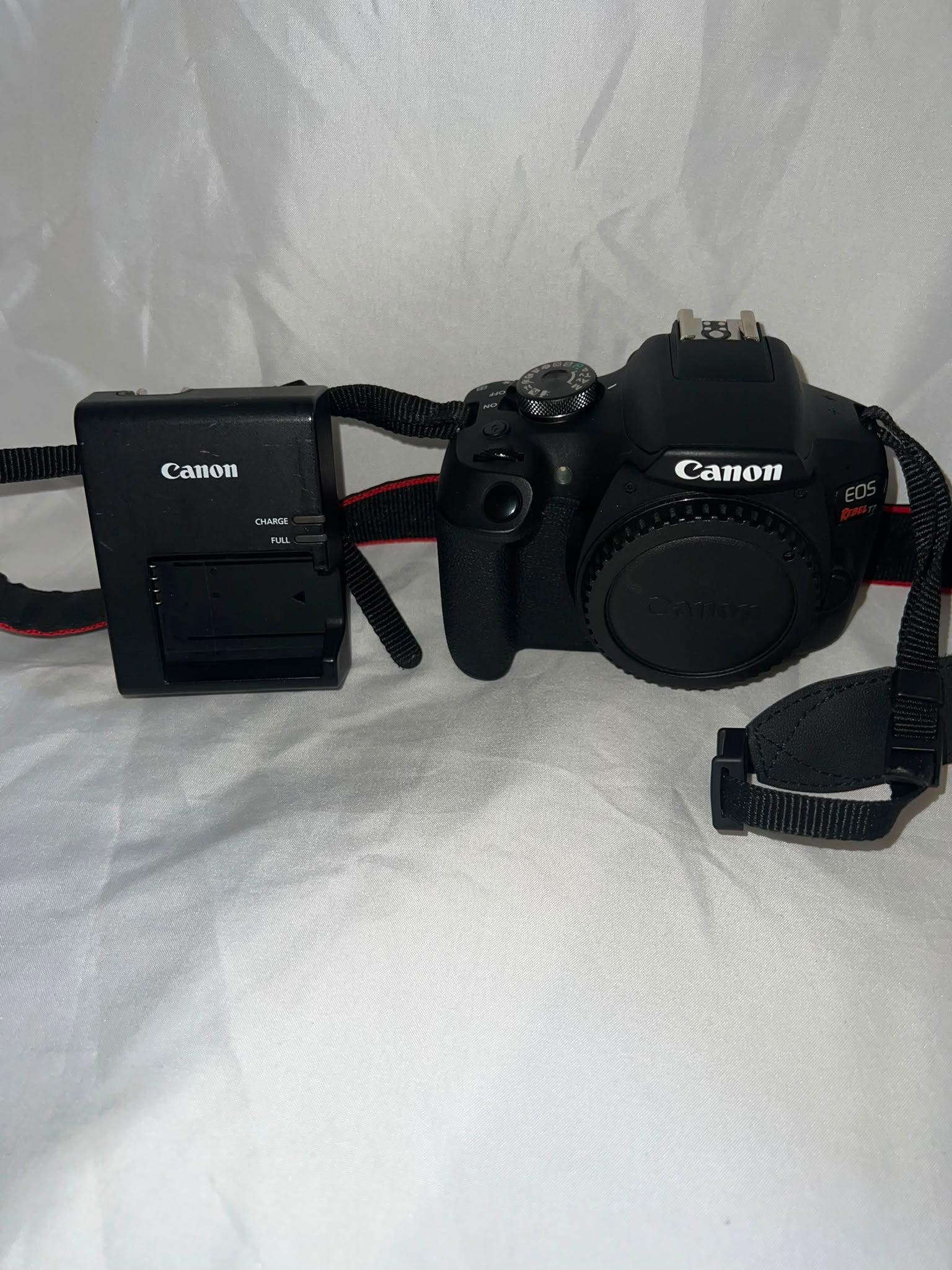 Canon EOS Rebel T7 DSLR Camera - EF-S 18-55mm f/3.5-5.6 III Lens