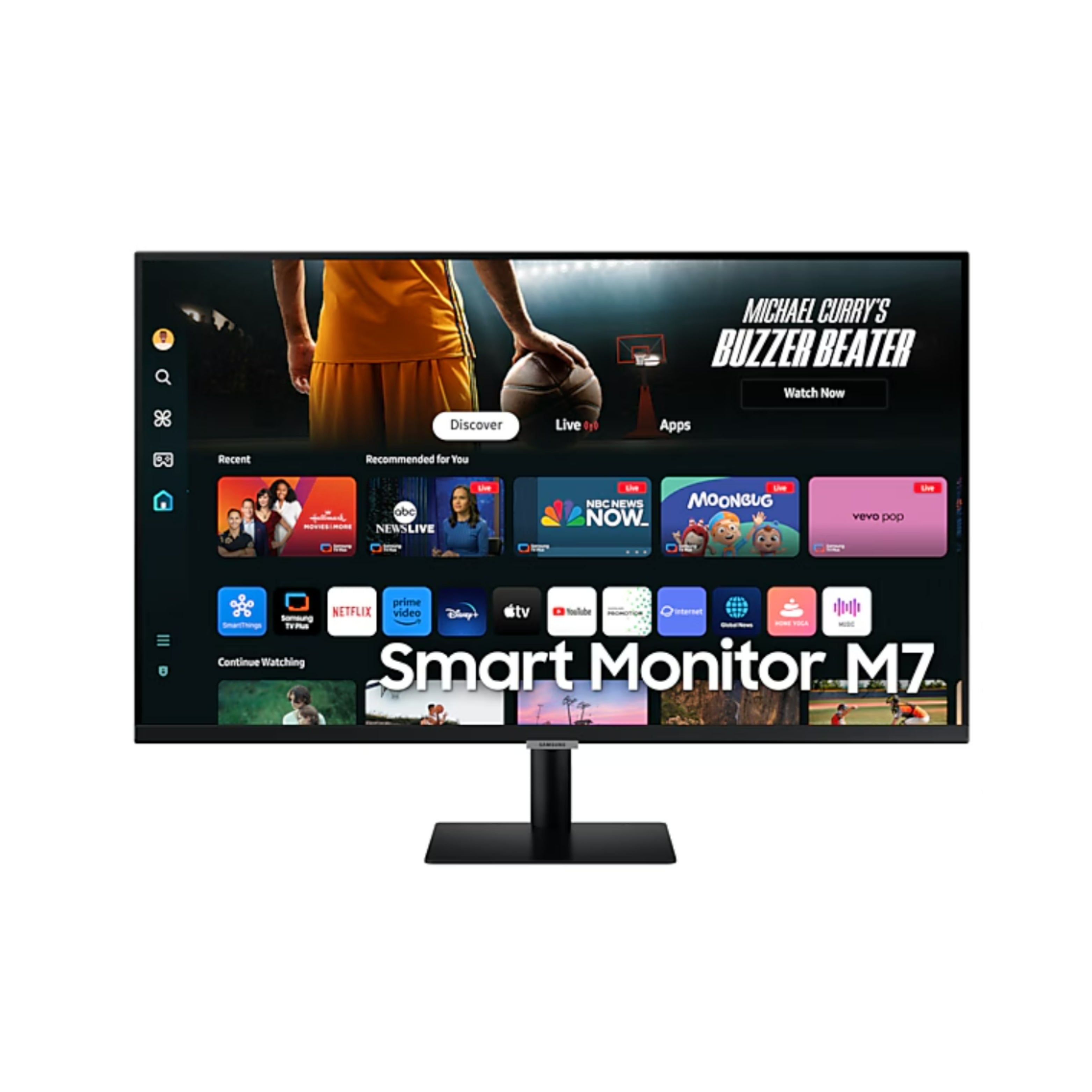 Samsung Monitor Inteligente 4K Ultra HD M70D de 32'' (LS32DM702UNXGO)